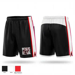 Mens Soccer Shorts, Perros del Mal, Men's Soccer, Teamtime, Team time, sublimation, custom sports apparel, team uniforms, spirit wear, spiritwear, sports uniforms, custom shirts, team store, custom team store, fundraiser sports, apparel fundraiser