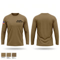 B Co, 450th Civil Affairs BN Long Sleeve Performance Shirt - 1