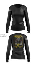 Hopkinsville Fire Department 27614987 Women's Long Sleeve V-neck Shirt - 25
