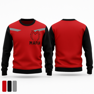 Crew Neck Sweatshirt, Mafia, Baseball, Teamtime, Team time, sublimation, custom sports apparel, team uniforms, spirit wear, spiritwear, sports uniforms, custom shirts, team store, custom team store, fundraiser sports, apparel fundraiser