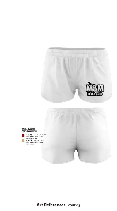 M & M Track Club-Greenville, Texas 27581032 Women's Shorts - 2