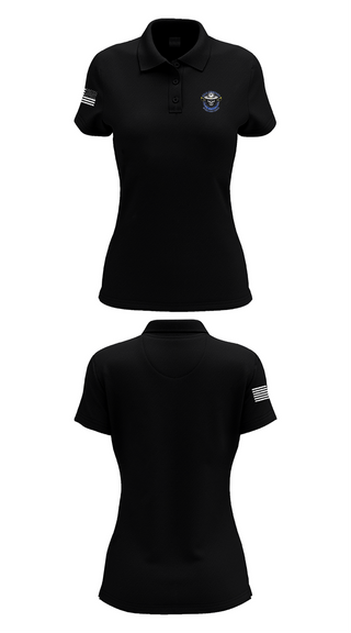 Womens Short Sleeve Performance Polo, Kilo Strongest Most Feared, , Teamtime, Team time, sublimation, custom sports apparel, team uniforms, spirit wear, spiritwear, sports uniforms, custom shirts, team store, custom team store, fundraiser sports, apparel fundraiser