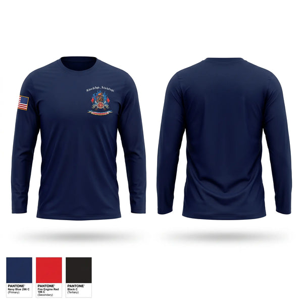 Long Sleeve Performance Shirt, Elbert Fire Protection District Colorado, Fire Department, Teamtime, Team time, sublimation, custom sports apparel, team uniforms, spirit wear, spiritwear, sports uniforms, custom shirts, team store, custom team store, fundraiser sports, apparel fundraiser
