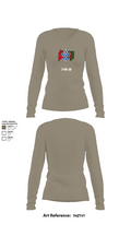 3-66 AR 33931527 Women's Long Sleeve V-neck Shirt - 62