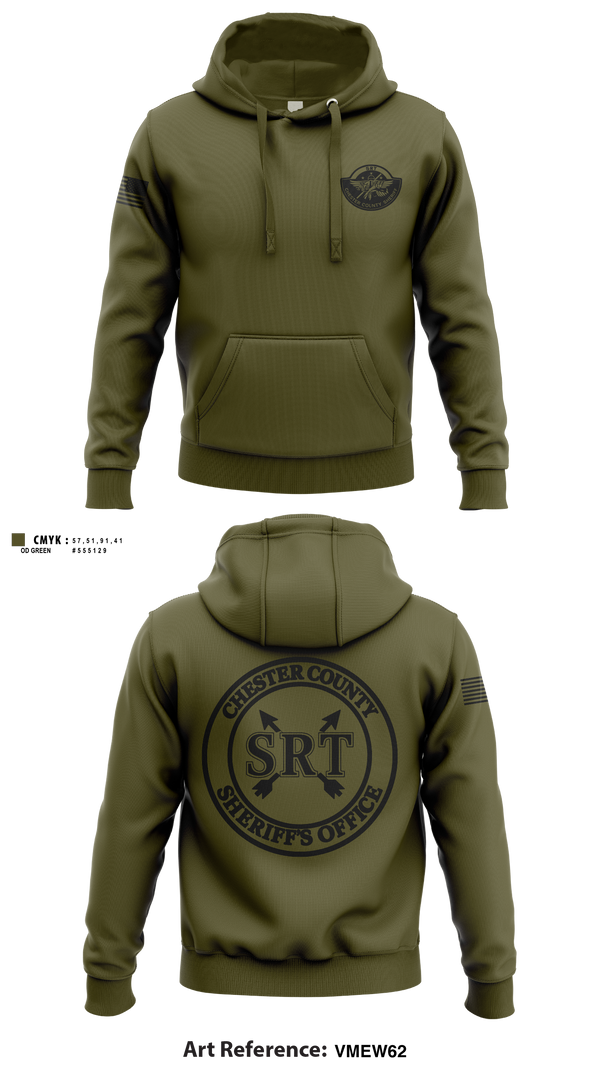 Hoodie, Chester County Sheriff’s Office SRT - SC, Police, Teamtime, Team time, sublimation, custom sports apparel, team uniforms, spirit wear, spiritwear, sports uniforms, custom shirts, team store, custom team store, fundraiser sports, apparel fundraiser