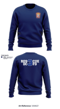 Washington DC Fire Department 38057797 Crew Neck Sweatshirt - 3
