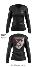 FY 25-26 OU RC Women's Long Sleeve V-neck Shirt - 100