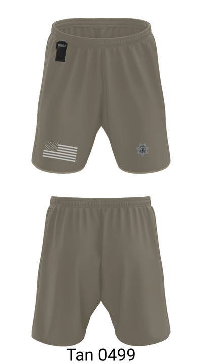 Nashville Police Department 22695418 Athletic Shorts With Pockets - 66