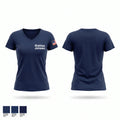 Station Juneau Women's Short Sleeve V-neck Shirt - 1