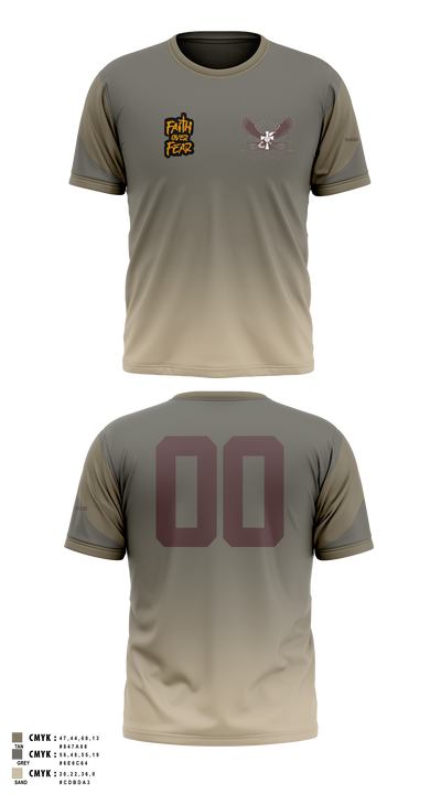 Agape Youth Reachout inc 83634820 Short Sleeve Performance Shirt - 3