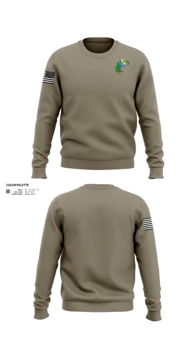 490th CBRN BN 55524924 Crew Neck Sweatshirt - 22