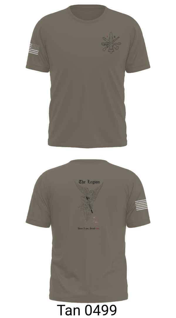 Short Sleeve Performance Shirt, 1st Platoon / B CO / 2-5 CAV, Army, Teamtime, Team time, sublimation, custom sports apparel, team uniforms, spirit wear, spiritwear, sports uniforms, custom shirts, team store, custom team store, fundraiser sports, apparel fundraiser
