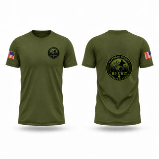 Old School Cotton Feel Shirt, FCSO K9 UNIT, Police, Teamtime, Team time, sublimation, custom sports apparel, team uniforms, spirit wear, spiritwear, sports uniforms, custom shirts, team store, custom team store, fundraiser sports, apparel fundraiser