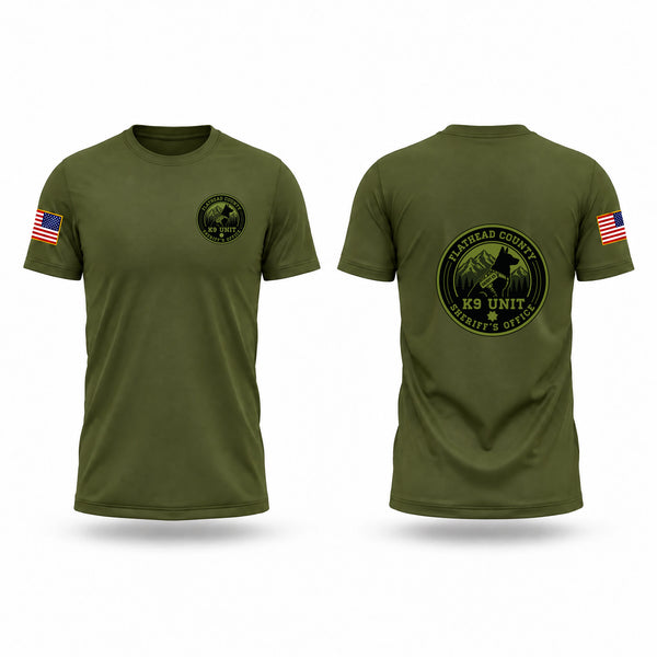 FCSO K9 UNIT Old School Cotton Feel Shirt - 1