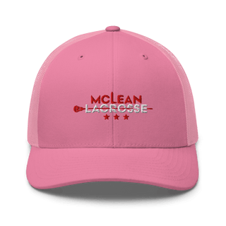McLean Lacrosse 4222759 Retro Trucker Hat | Yupoong 6606