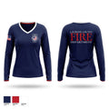 Laurens County Fire Department Women's Long Sleeve V-neck Shirt - 1