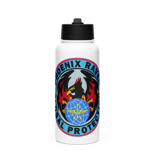Phoenix Raven Instrutor 33351761 Stainless Steel Water Bottle with a Straw Lid