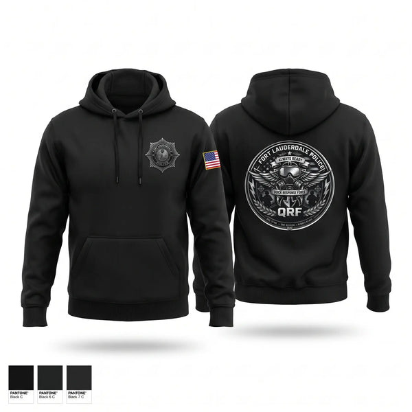 Hoodie, FLPD QRF, Police, Teamtime, Team time, sublimation, custom sports apparel, team uniforms, spirit wear, spiritwear, sports uniforms, custom shirts, team store, custom team store, fundraiser sports, apparel fundraiser