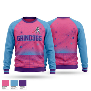 Crew Neck Sweatshirt, LA GRiND, Baseball, Teamtime, Team time, sublimation, custom sports apparel, team uniforms, spirit wear, spiritwear, sports uniforms, custom shirts, team store, custom team store, fundraiser sports, apparel fundraiser