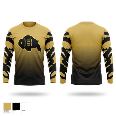 Buffalo Bison Long Sleeve Performance Shirt - 2