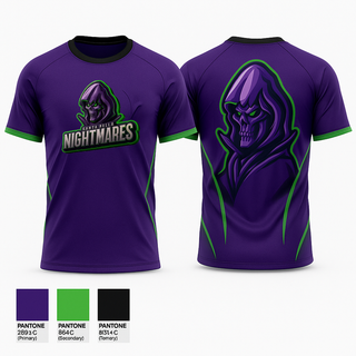 Short Sleeve Performance Shirt, Santa Nella Nightmares, Softball, Teamtime, Team time, sublimation, custom sports apparel, team uniforms, spirit wear, spiritwear, sports uniforms, custom shirts, team store, custom team store, fundraiser sports, apparel fundraiser