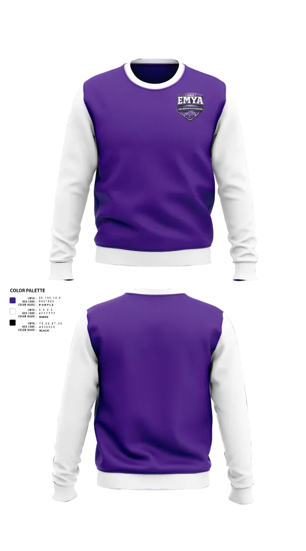 Crew Neck Sweatshirt, Horned Frogs, , Teamtime, Team time, sublimation, custom sports apparel, team uniforms, spirit wear, spiritwear, sports uniforms, custom shirts, team store, custom team store, fundraiser sports, apparel fundraiser