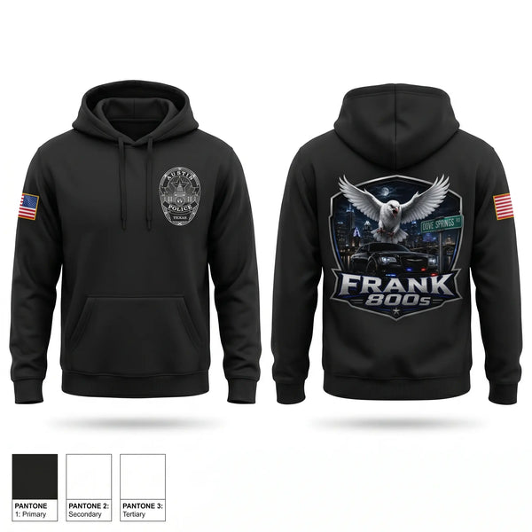 Hoodie, Frank 800's, Police, Teamtime, Team time, sublimation, custom sports apparel, team uniforms, spirit wear, spiritwear, sports uniforms, custom shirts, team store, custom team store, fundraiser sports, apparel fundraiser