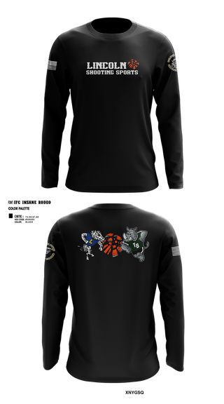 Long Sleeve Performance Shirt, Lincoln Shooting Sports, , Teamtime, Team time, sublimation, custom sports apparel, team uniforms, spirit wear, spiritwear, sports uniforms, custom shirts, team store, custom team store, fundraiser sports, apparel fundraiser