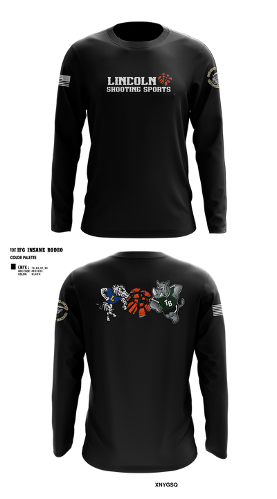 Lincoln Shooting Sports 63668873 Long Sleeve Performance Shirt 1
