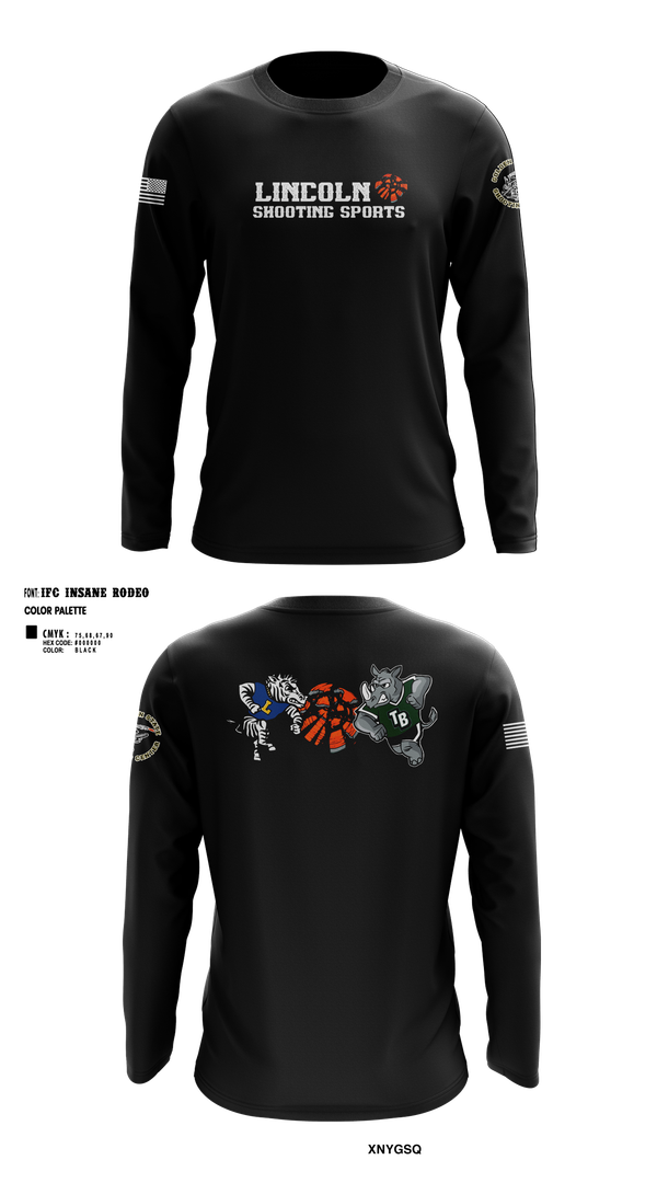 Long Sleeve Performance Shirt, Lincoln Shooting Sports, , Teamtime, Team time, sublimation, custom sports apparel, team uniforms, spirit wear, spiritwear, sports uniforms, custom shirts, team store, custom team store, fundraiser sports, apparel fundraiser
