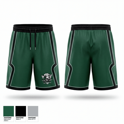 Mount Pleasant Lady Knights 62227651 Womens Basketball Shorts - 1