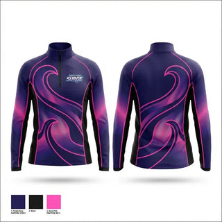 Quarter Zip Jacket, North Shore Surge, Rugby, Teamtime, Team time, sublimation, custom sports apparel, team uniforms, spirit wear, spiritwear, sports uniforms, custom shirts, team store, custom team store, fundraiser sports, apparel fundraiser