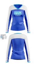 McKinley MS Gators 81813445 Women's Long Sleeve V-neck Shirt - 1