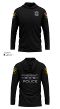 Cincinnati Police Canine Unit 49212857 Long Sleeve Performance Shirt with hood - 21