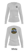 Bristol Tennessee Police Department K9 Unit 84290407 Women's Long Sleeve V-neck Shirt - 11