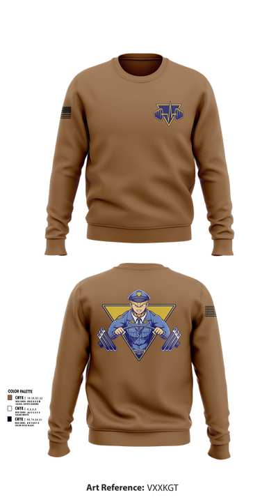 NJ State Police Crew Neck Sweatshirt - 1