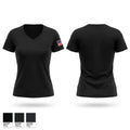 Blue Springs Vol. Fire 832485 Women's Short Sleeve V-neck Shirt - 1