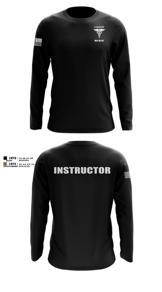 Long Sleeve Performance Shirt, 2/254 RTI, Army, Teamtime, Team time, sublimation, custom sports apparel, team uniforms, spirit wear, spiritwear, sports uniforms, custom shirts, team store, custom team store, fundraiser sports, apparel fundraiser