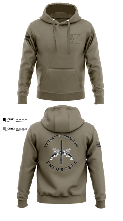 HHC, 102d MP BN 96011887 Hoodie - 3