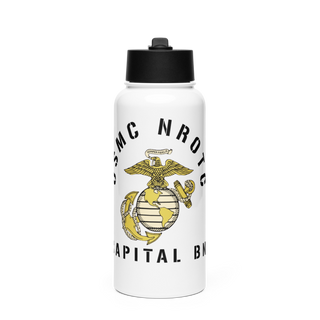GWU NROTC 21201233 Stainless Steel Water Bottle with a Straw Lid