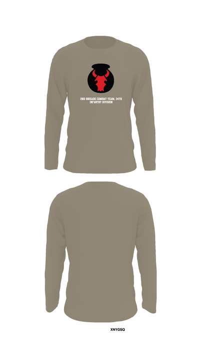 2nd Brigade Combat Team, 34th Infantry Division 70641214 Long Sleeve Performance Shirt 69