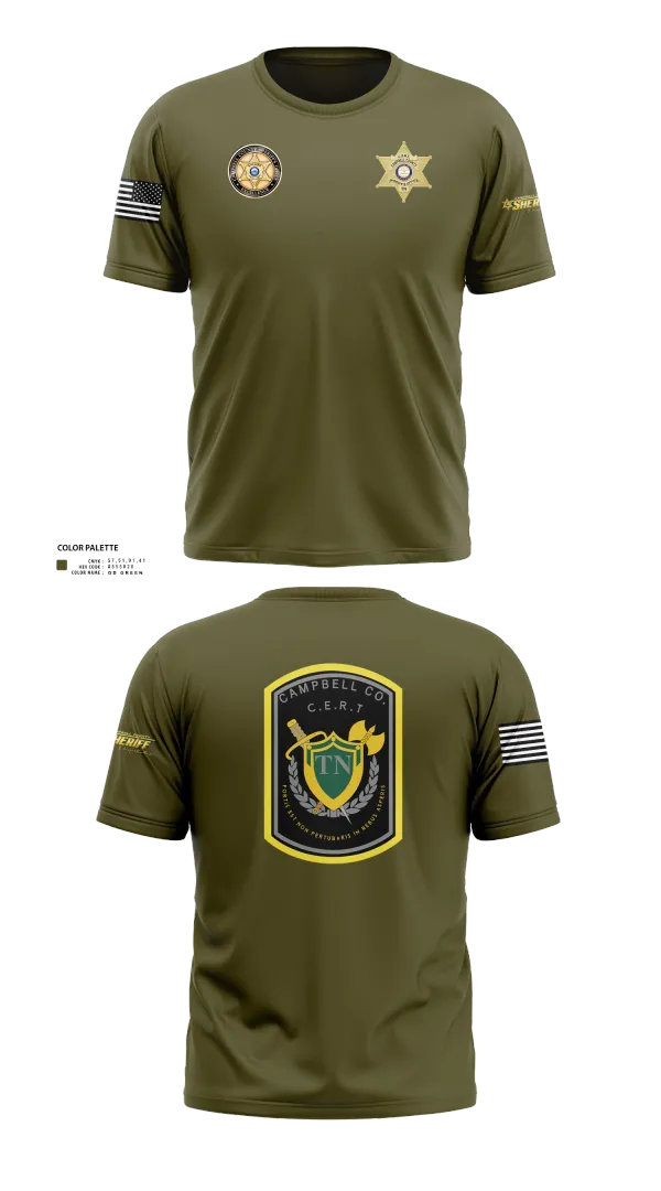 Old School Cotton Feel Shirt, C.C.S.O. CERT, , Teamtime, Team time, sublimation, custom sports apparel, team uniforms, spirit wear, spiritwear, sports uniforms, custom shirts, team store, custom team store, fundraiser sports, apparel fundraiser