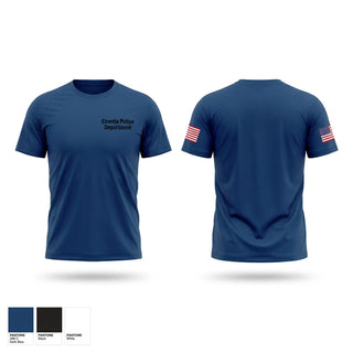Short Sleeve Performance Shirt, Coweta Police Department, Police, Teamtime, Team time, sublimation, custom sports apparel, team uniforms, spirit wear, spiritwear, sports uniforms, custom shirts, team store, custom team store, fundraiser sports, apparel fundraiser
