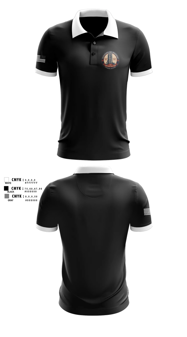 Long Sleeve Performance Polo, SFD Training, Fire Department, Teamtime, Team time, sublimation, custom sports apparel, team uniforms, spirit wear, spiritwear, sports uniforms, custom shirts, team store, custom team store, fundraiser sports, apparel fundraiser