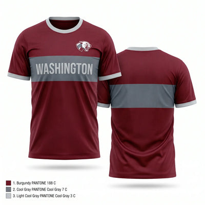Washington high school (Kansas city ks Soft Poly Tee Cotton Like Feel - 1