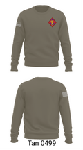 Marine Det. Fort Gregg-Adams Bravo Company 18643837 Crew Neck Sweatshirt - 65