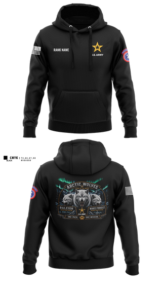 Hoodie, Capital North Region, Army, Teamtime, Team time, sublimation, custom sports apparel, team uniforms, spirit wear, spiritwear, sports uniforms, custom shirts, team store, custom team store, fundraiser sports, apparel fundraiser
