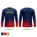 NY American Legion Baseball Long Sleeve Performance Shirt 1