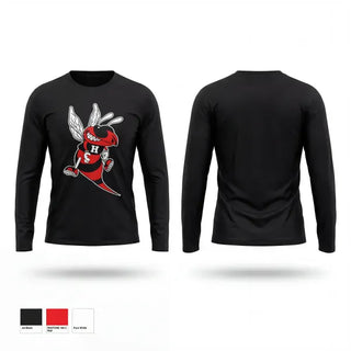 Long Sleeve Performance Shirt, Hickory Hornets, Spirit Store, Teamtime, Team time, sublimation, custom sports apparel, team uniforms, spirit wear, spiritwear, sports uniforms, custom shirts, team store, custom team store, fundraiser sports, apparel fundraiser