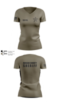 Roseau County Sheriff’s Office Women's Short Sleeve V-neck Shirt - 10